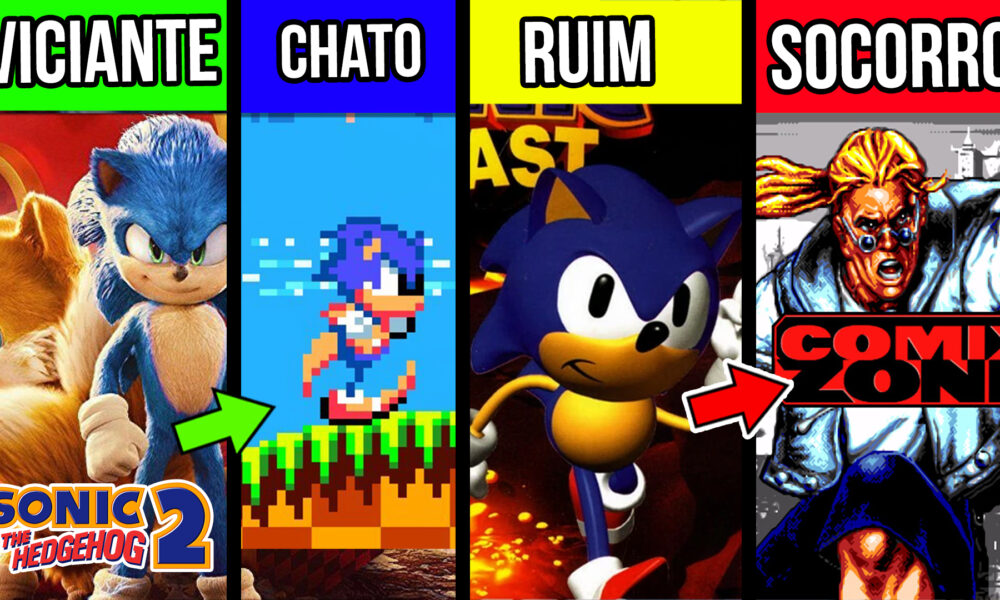 Do Pior Ao MELHOR Todos Os Jogos Do Sonic Mega Collection