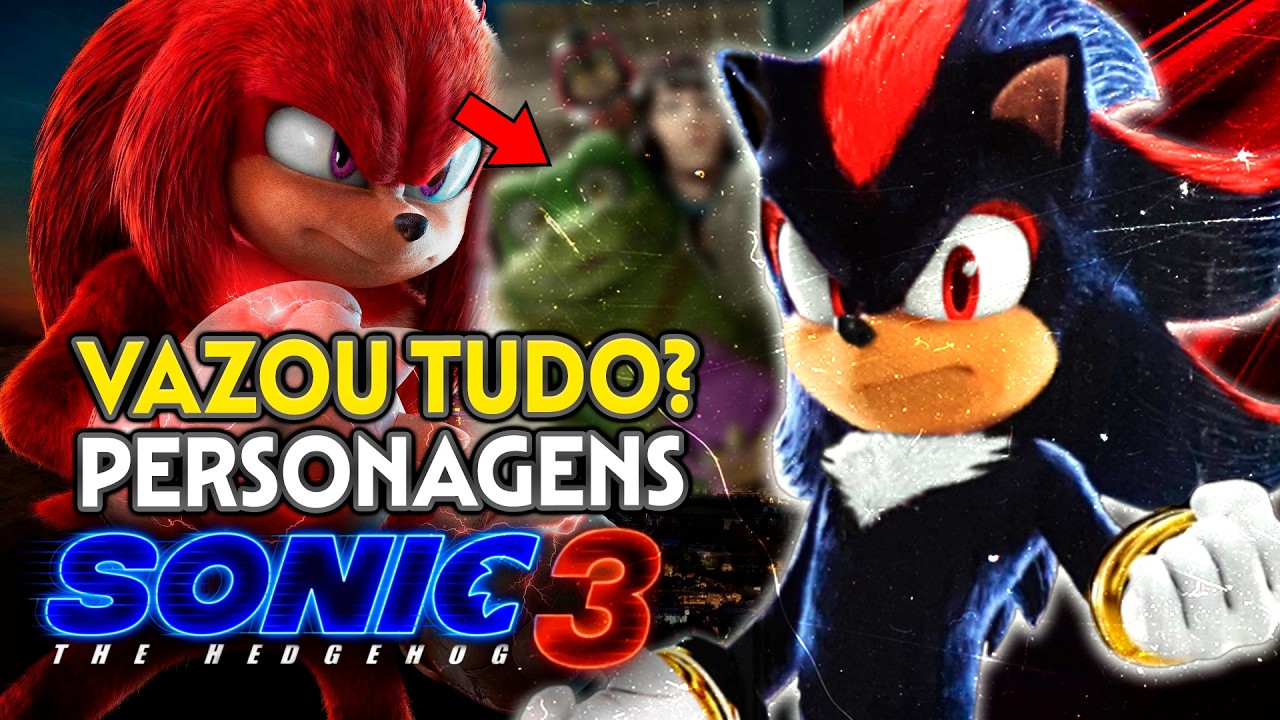 Novos Vazamentos Do Filme Sonic 3 O Universo Vai Se Expandir Ainda Mais