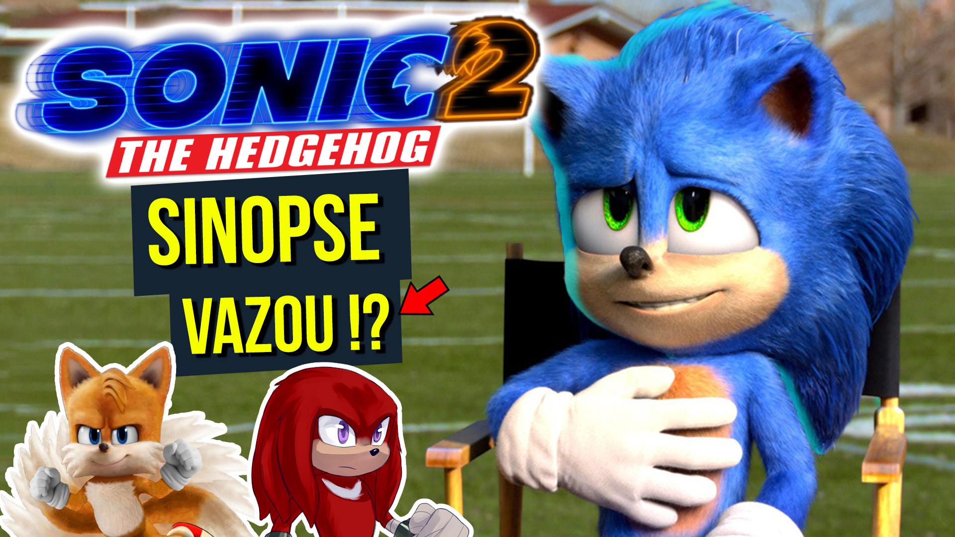 Sonic 2 Fan Art  Personagens, Filmes, Infância