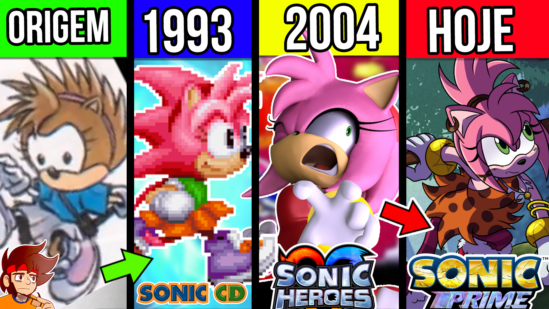 VAZARAM A AMY ROSE EM SONIC 3 O FILME?! CONFIRMADA?! (SAIBA A