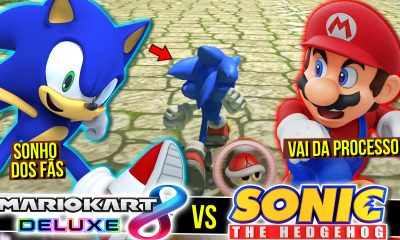 sonic mario kart 8