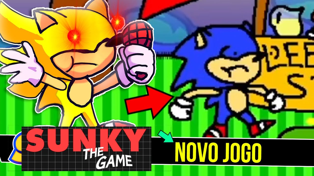 Conheça o NOVO jogo do Sunky - A Parodia do Sonic the Hedgehog