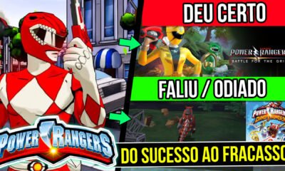 power rangers evolucao